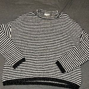 Anthro Linnea Mock Neck Sweater